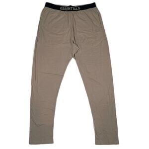 Essentials Fear of God lounge pants tan brown size Large L B15